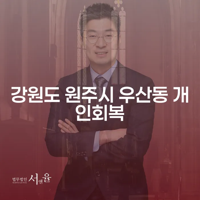 강원도 원주시 우산동에서 개인회복을 고려하고 계신가요? 대위변제의 필요성을 알아보세요!